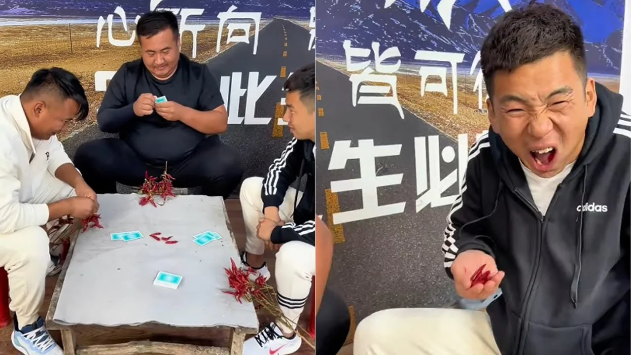 扎金花玩家对决